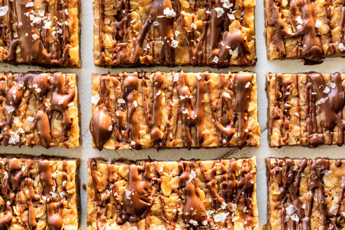 Chewy Peanut Butter Granola Bars: Easy Salted Chocolate Recipe